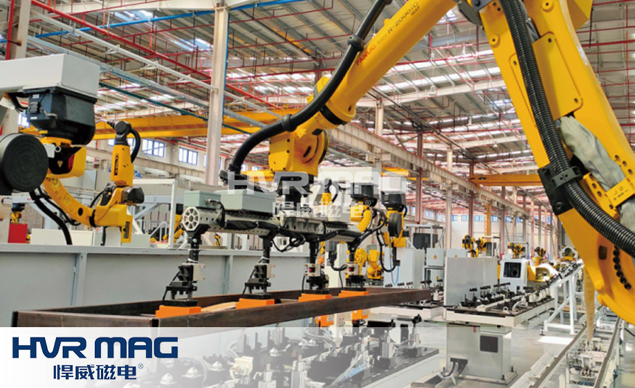 自动化上下料为什么要用电永磁吸盘？