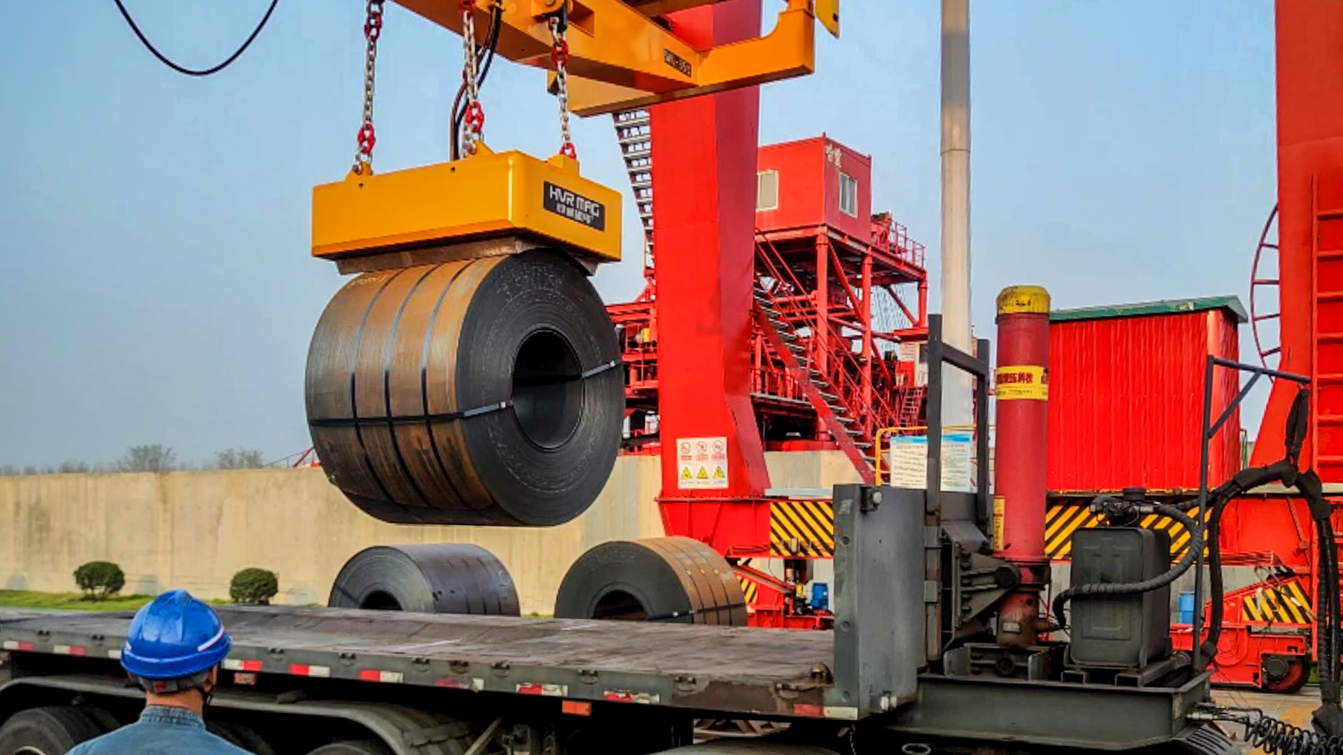 HC电永磁吊具_立式/卧式钢带卷吊具