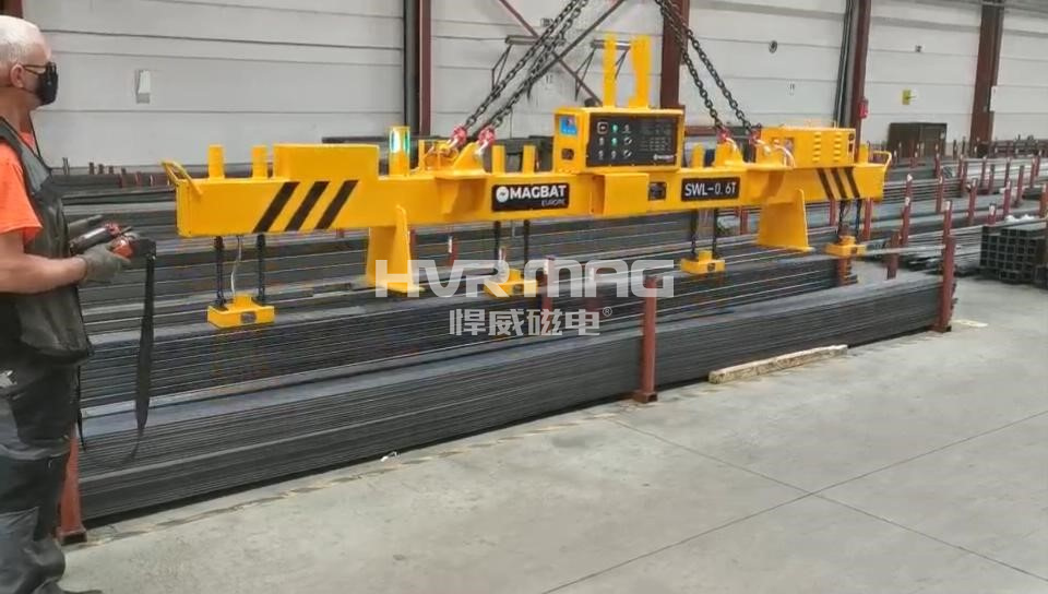 窄钢板吊具 - 600kg充电式薄板磁力吊 窄钢板吊具 - 600kg充电式薄板磁力吊